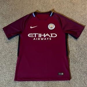 Authentic Manchester City 2017/18 Away Jersey - Sané #19